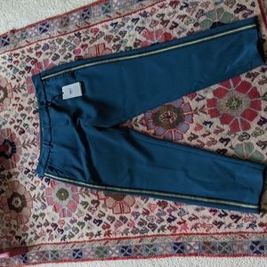 MKT Teal Trousers, french size 42, NWT